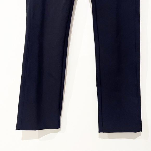Veronica Beard Zip Back Scuba Navy Blue Fitted Capsule Coordinate Pants size 6 - Picture 10 of 12